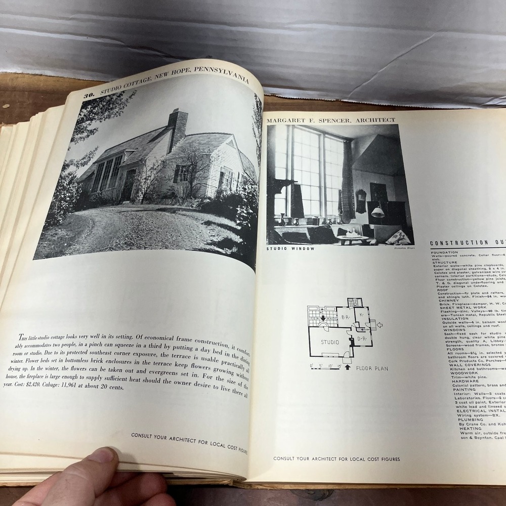 The Book of Small Houses Architectural Forum 1936 3rd Printing Home Design - Picture 7 of 12